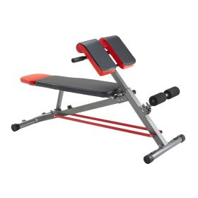 Multi-Functional Weight Bench for Full Body Workout, Roman Chair Hyperextension Bench (Product Type: Double Triangle, Product Load Capacity: 660 lbs)